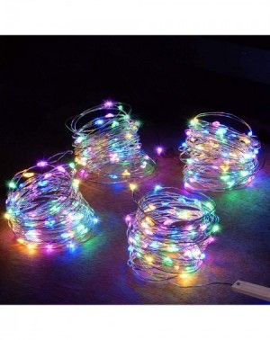 Indoor String Lights 7 Modes Fairy Lights Timer 10 Pack 50 led Light Twinkle Lights Fairy Lights Battery Operated(Included Ba...