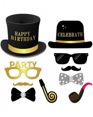 Photobooth Props 49 Pcs Birthday Photo Booth Props- Happy Birthday Photobooth Props Glitter Birthday Party Photo Booth Props ...
