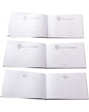 Guestbooks 2pcs Weddings Decoration Wedding Guest Book+Pen Sets Double Heart Rhinestone Decor Signature Book Wedding DIY Deco...