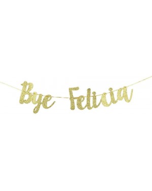 Banners & Garlands Bye Felicia Banner Gold Glitter Divorce Party Decorations Graduation Banner Decorations Supplies - CY18CK3...