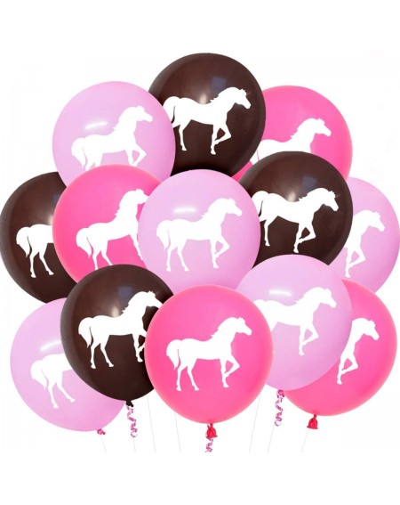 Balloons 45 Pcs Cowgirl Balloons for Western Cowgirl Party Decorations and Supplies- Horse Baby Shower - CZ18YMD9TN8 $23.15