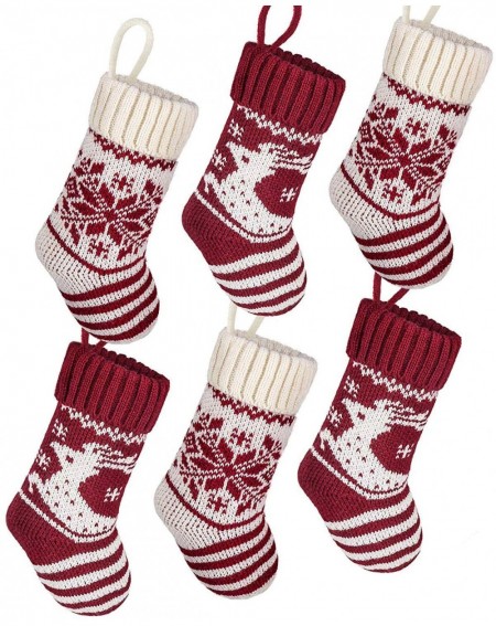 Christmas Stockings Snowflake Decorations - CO18SW0KLWX