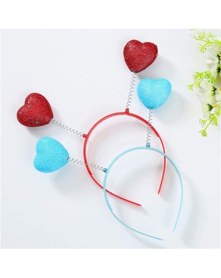 Party Hats Silver Antenna Headband Alien Ball Boppers for Funny Party Costume Accessory - A - CL18AWHODA8 $9.48