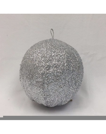 Ornaments Ball Shaped Inflatable Ornament- 12"- Silver - Silver - CI189TWHE3M $56.27