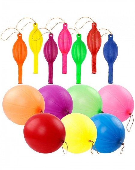 Balloons 36 Punch Balloons- Neon Punching Balloons with Rubber Band Handles- 18 Inch- Various Colors Punch Balls- Suitable fo...