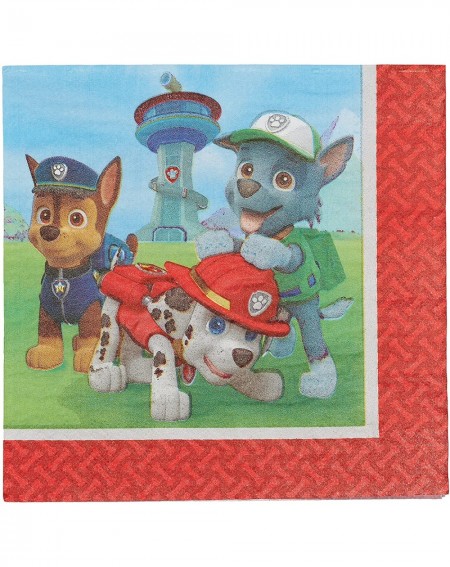 Tablecovers Paw Patrol Paper Lunch Napkins for Kids (16-Count) (581462) - Paper Lunch Napkins - CA11U91UJ7B $15.34
