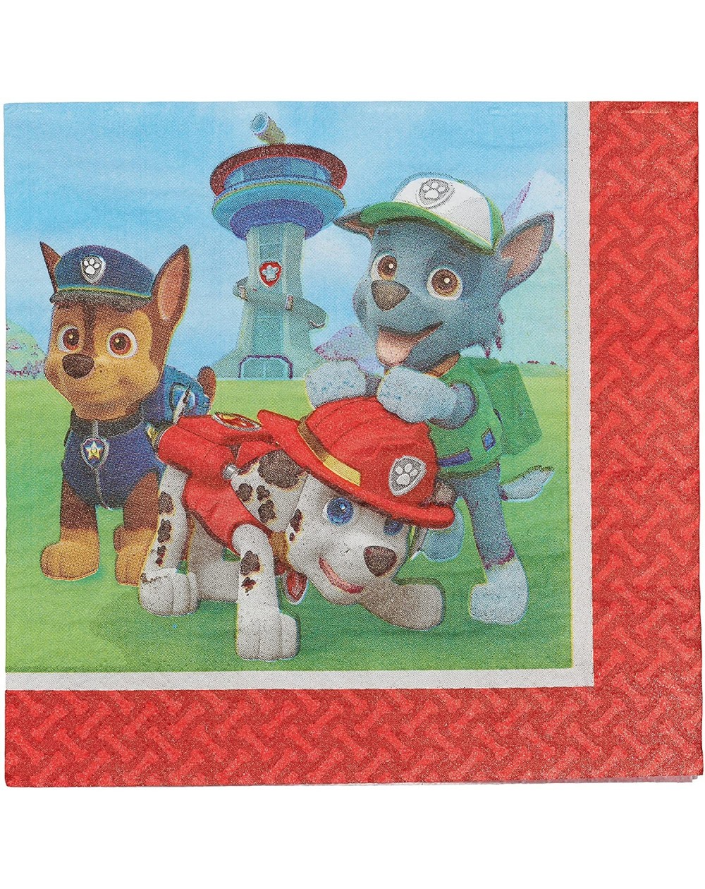 Tablecovers Paw Patrol Paper Lunch Napkins for Kids (16-Count) (581462) - Paper Lunch Napkins - CA11U91UJ7B $7.57