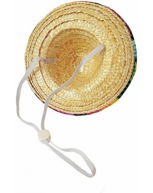 Party Hats Mini Sombrero Top Hat Headband Fiesta Party Supplies - CH11ZT5QMZZ $6.94