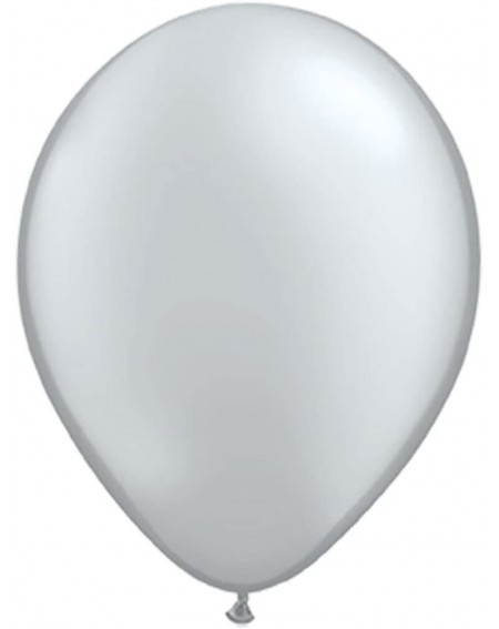 Balloons Party Balloons - 12 Inch Latex Balloons - Silver - 36 per Pack - Silver - CC18D8KN22T $40.79