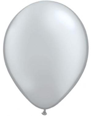 Balloons Party Balloons - 12 Inch Latex Balloons - Silver - 36 per Pack - Silver - CC18D8KN22T $17.95