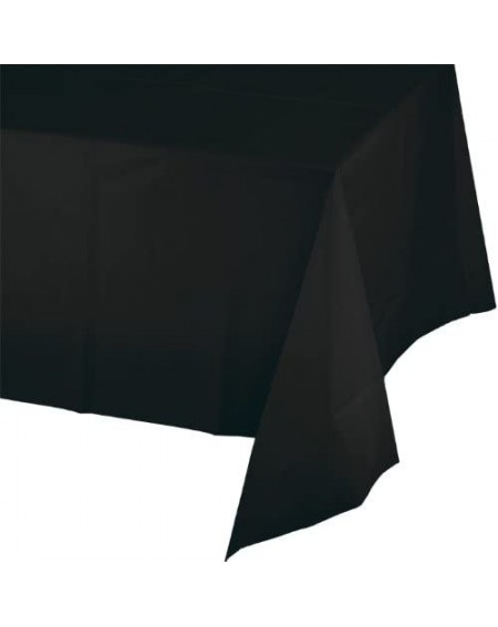 Tablecovers Party Supplies- 54" x 108"- Black Velvet - Black Velvet - C6113DHTMO9 $9.43