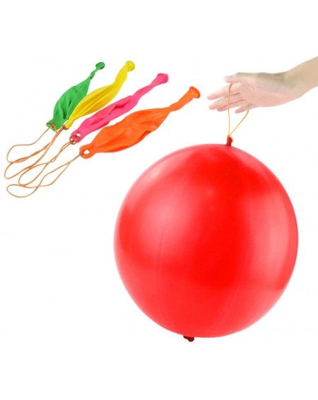 Balloons 36 Punch Balloons- Neon Punching Balloons with Rubber Band Handles- 18 Inch- Various Colors Punch Balls- Suitable fo...