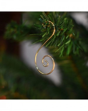Stockings & Holders Christmas Ornaments Hooks Christmas Tree Hanger Great for Christmas Tree Decoration - 120 / Gold- Green- ...