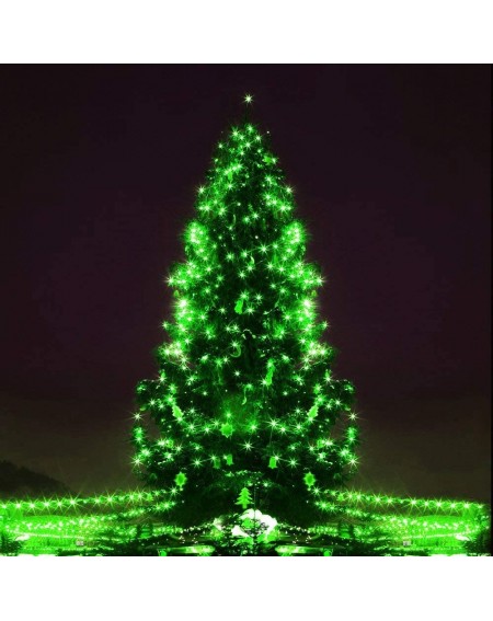 Outdoor String Lights 10ft/3M 30 LEDs Green LED String Light-Battery Powered Christmas Tree Lights-Fairy Starry Lights for Ho...