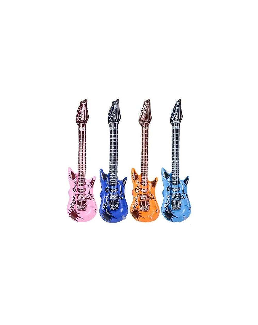 Party Favors 24 Inch Rock Guitar Inflatables- One Dozen - CI112I11267 $9.75