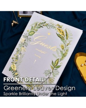 Guestbooks Wedding Guest Book Greenery Forest Leaves Hardcover Signature Sign in Guestbook for Baby Bridal Shower Birthday An...