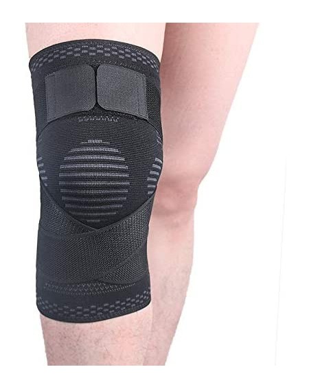 Cake & Cupcake Toppers Knee Brace Compression Sleeve- Elastic Knee Wraps Patella Stabilizer with Silicone Gel Spring Support ...