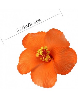 Party Favors Hibiscus Flowers Hawaiian Flowers Artificial Flowers for Tabletop Decoration Party Favors Supplies Wedding Luau ...