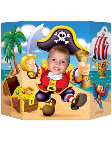 Photobooth Props Pirate Photo Prop Party Accessory (1 count) (1/Pkg) - CS1124YQHXB $8.70