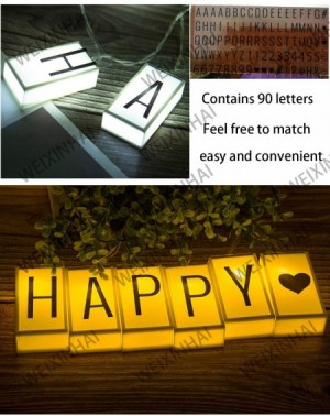 Rope Lights LED Letter Light Box Rope Lights(59 in 20led)Outdoor String Lights Happy Birthday Banner Birthday Holiday Decorat...