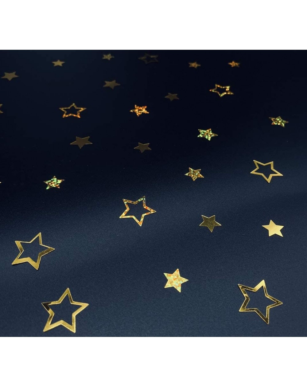 Confetti Star Confetti Glitter Star Table Confetti Metallic Foil Stars Sprinkles for Birthday Christmas New Year Baby Shower ...