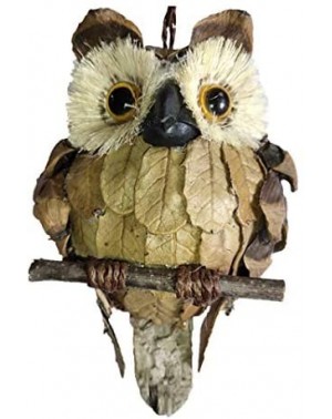 Ornaments Brown Hanging Owl Ornament Cute Owl Decorations Festive Decor for Home Living Room Office and Farmhouse Halloween C...