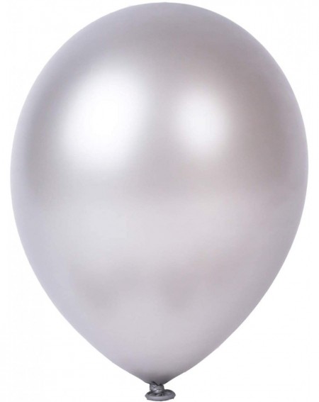 Balloons 12 Inches Party Balloons Latex Thickened Polka dot 100 Pcs - Silver - CY18HA3353U $21.22