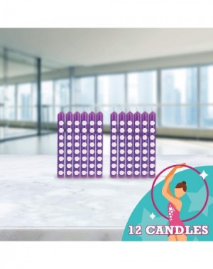 Party Packs Gymnastic Party Favor & Décor Bundle - Paper Treat Bags- Centerpiece- Candles - Gymnast Game Event- Competition- ...
