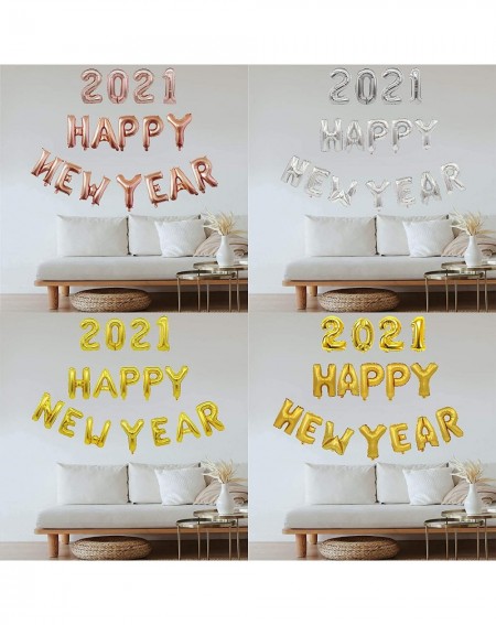 Balloons 2021 Balloons for New Years Eve Decorations - Large- Foil- 21 Inch - New Years Balloons for NYE 2021 Decorations - N...